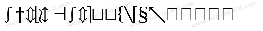 symbol asmettfndx字体转换